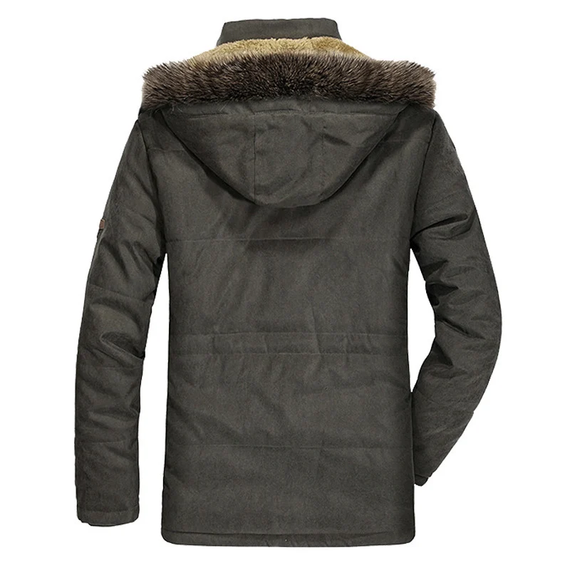 Herren Winterjacke mit Fleece-Futter Drune