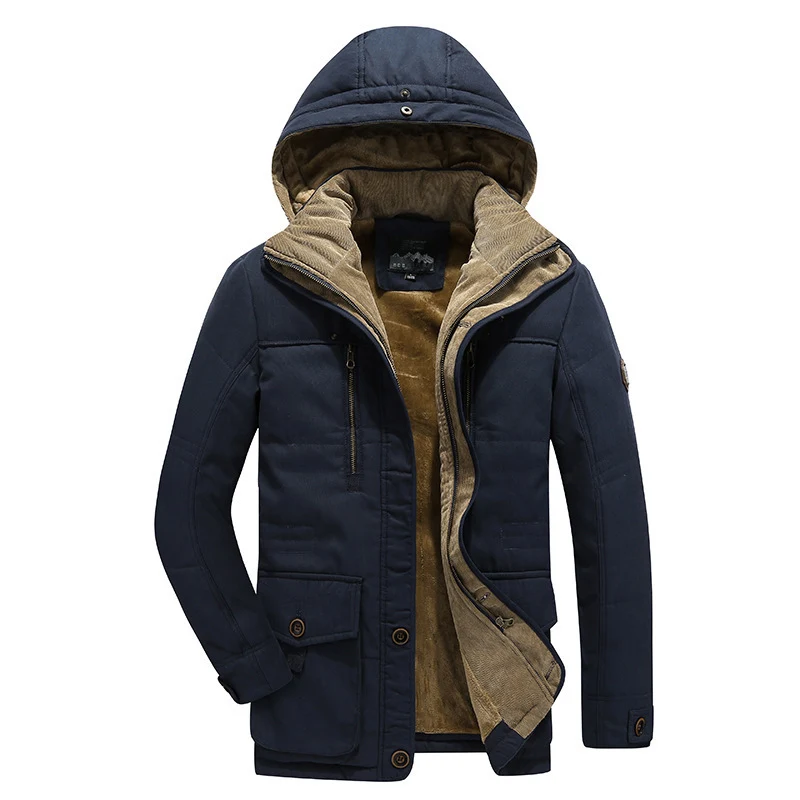 Herren Wetterfeste Outdoor-Jacke mit wärmeisolierender Fütterung Drune