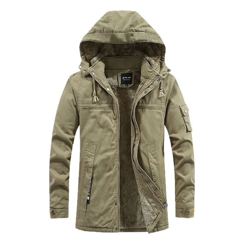 Herren warme und strapazierfähige Outdoor-Jacke Drune
