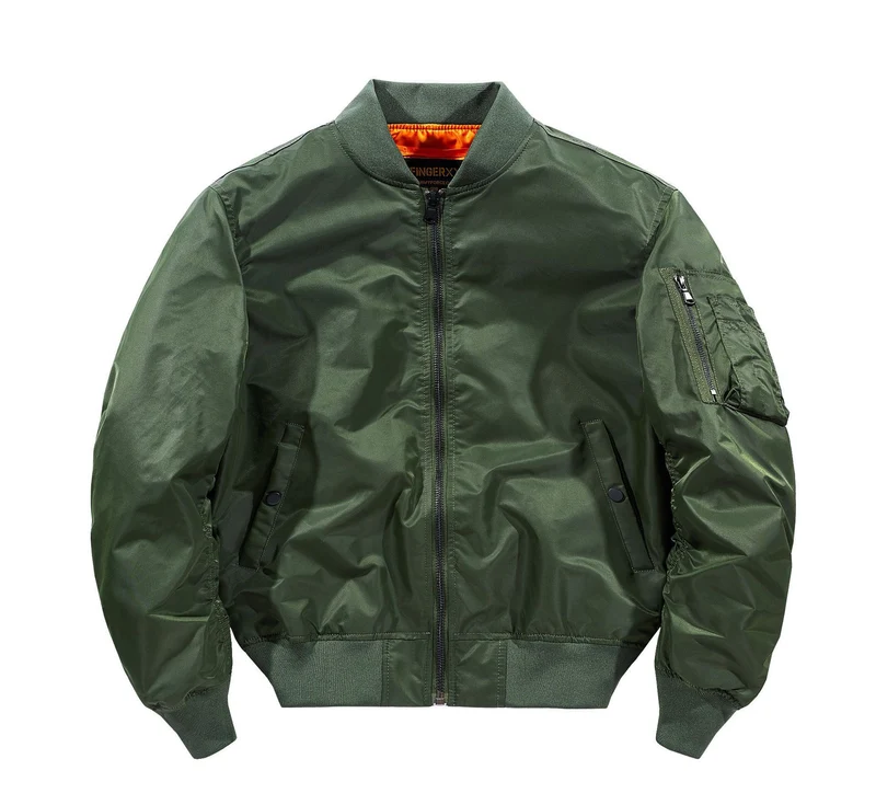 Herren Sportliche und modische Bomberjacke Drune