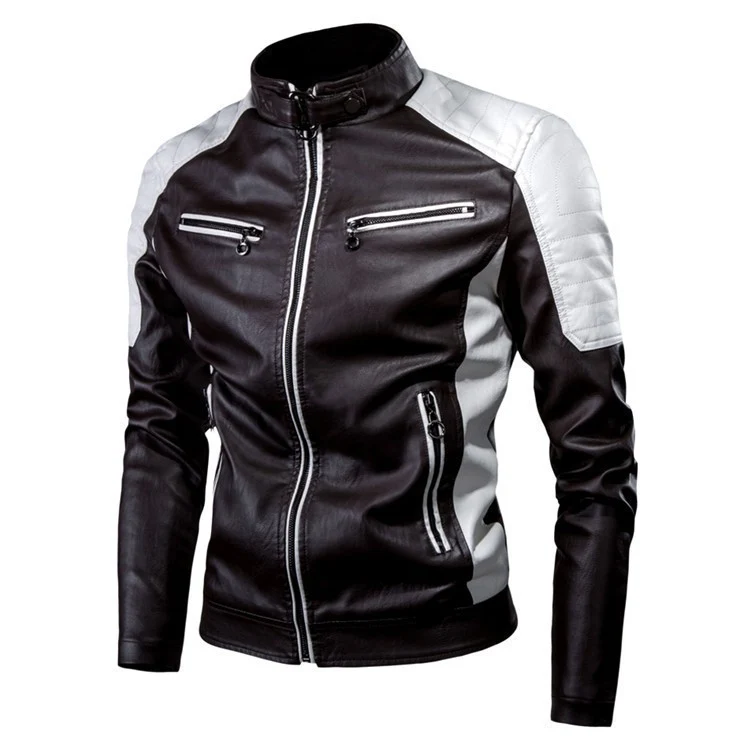 Herren Sportliche Bikerjacke Drune