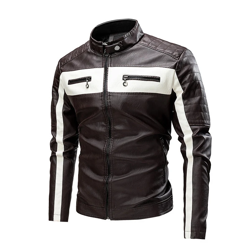 Herren Sportliche Bikerjacke Drune