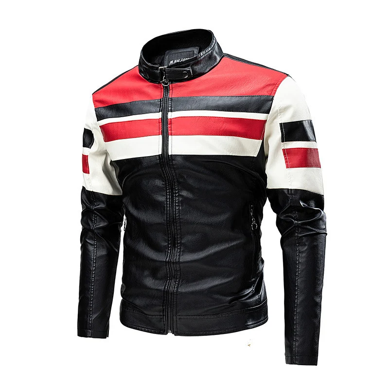 Herren Sportliche Bikerjacke Drune