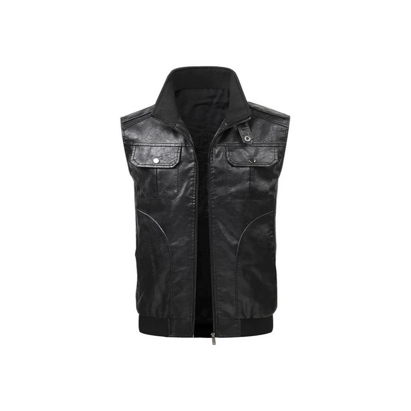 Herren Robuste Lederweste Drune