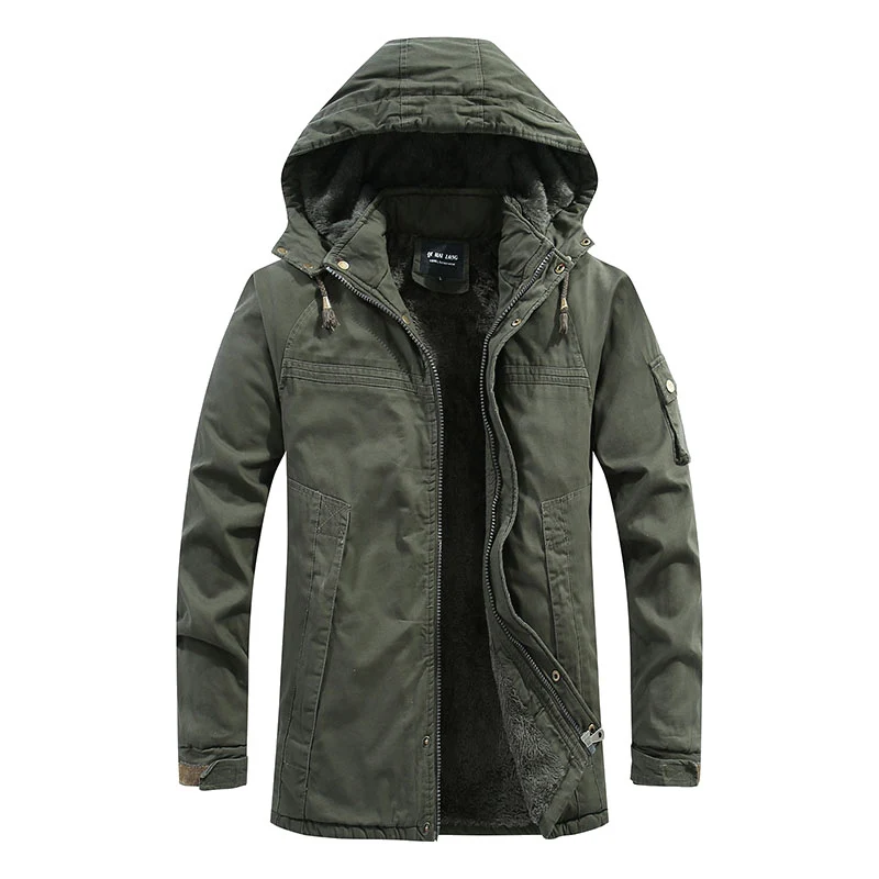 Herren Outdoor-Jacke mit Fleecefutter Drune