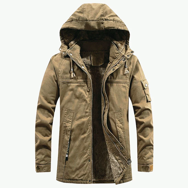 Herren Outdoor-Jacke mit Fleecefutter Drune