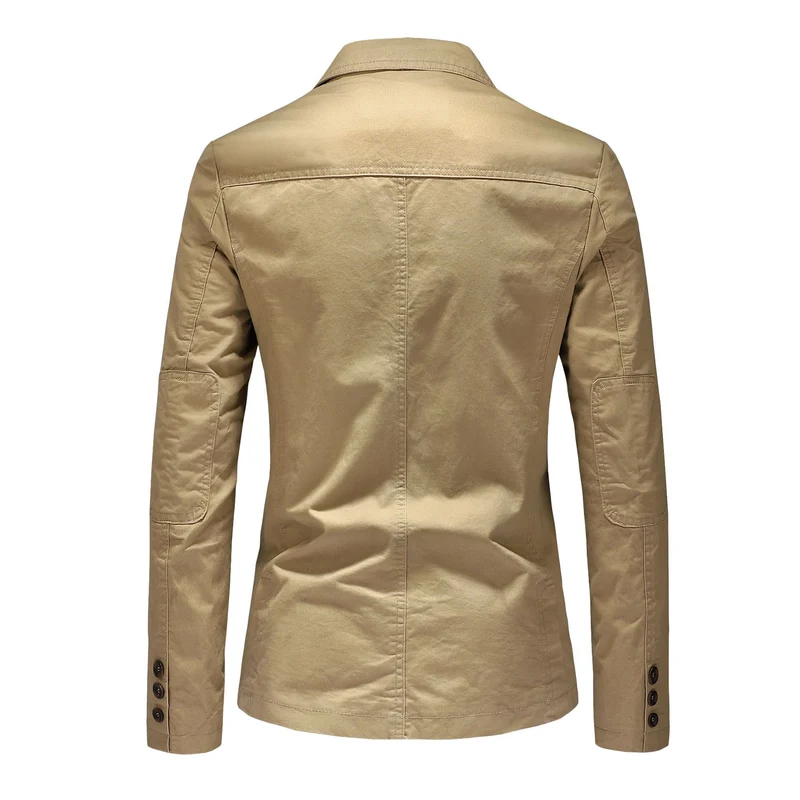 Herren Modischer Freizeitblazer Drune