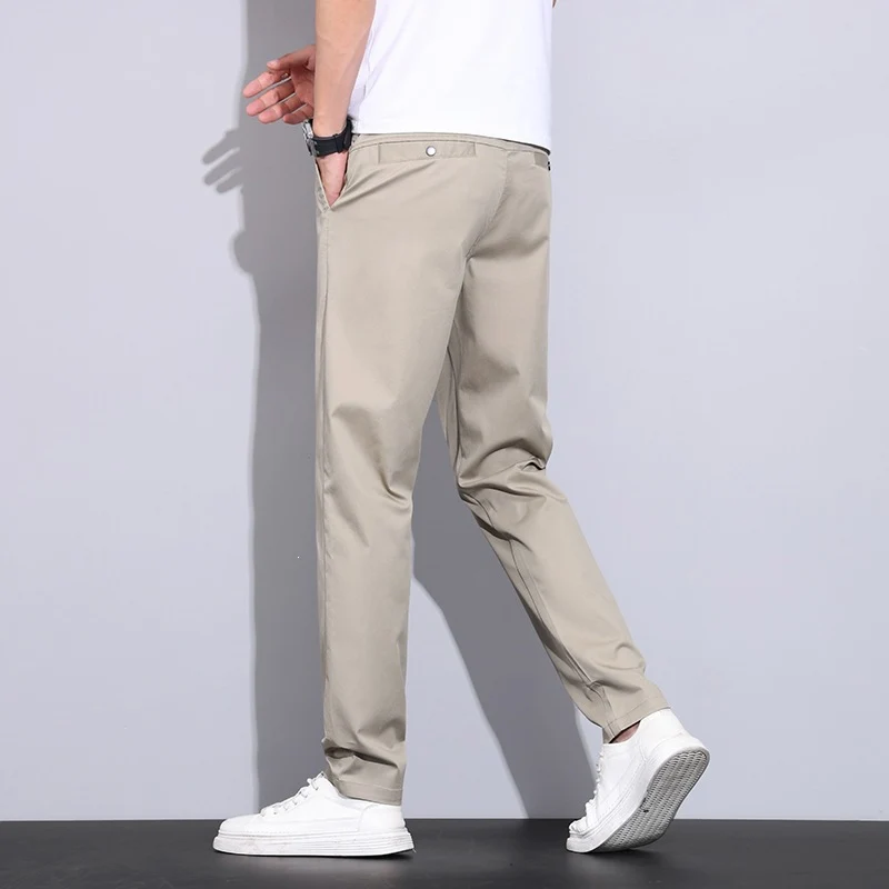 Herren Bequeme und elegante Chino-Hose Drune