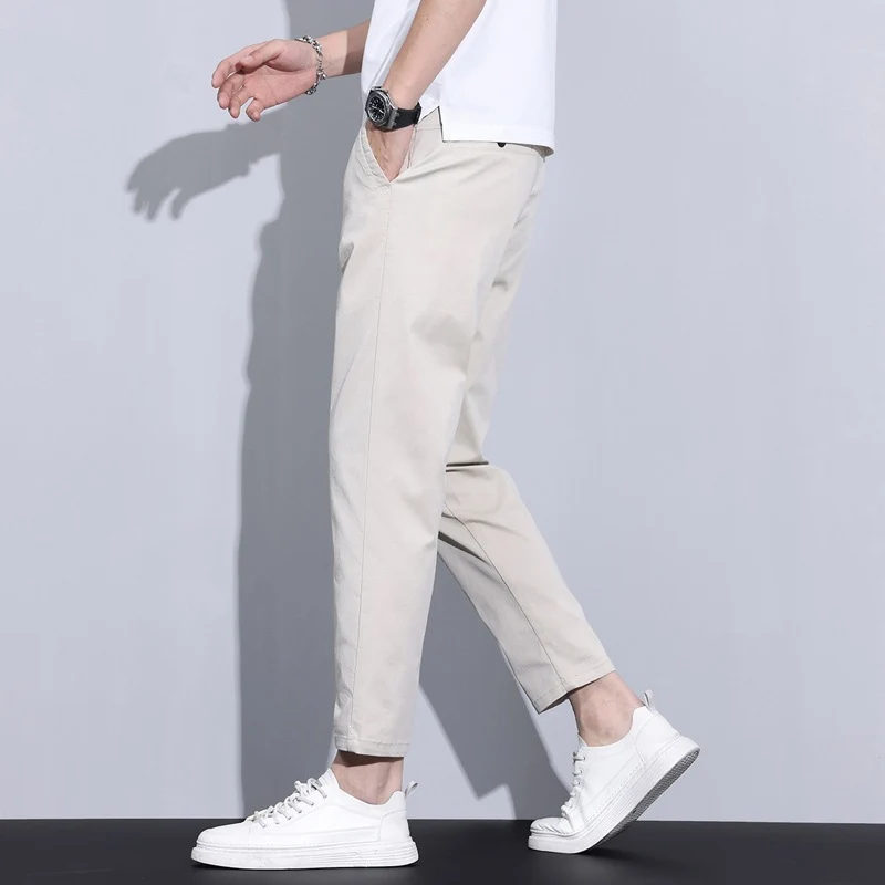 Herren Bequeme und elegante Chino-Hose Drune