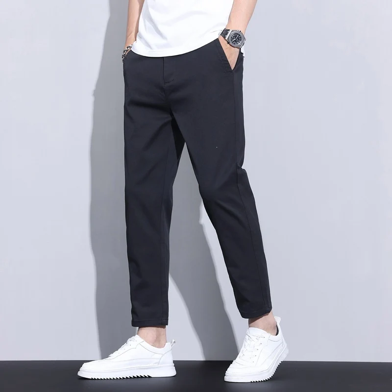 Herren Bequeme und elegante Chino-Hose Drune