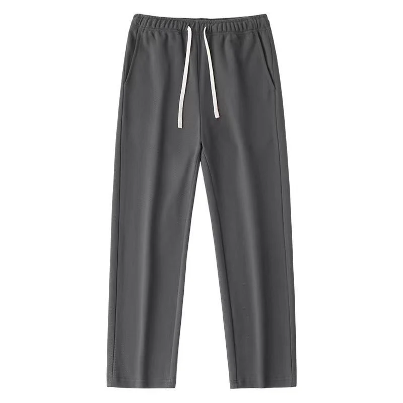Herren Bequeme Freizeithose mit elastischem Bund und Seitentaschen Drune