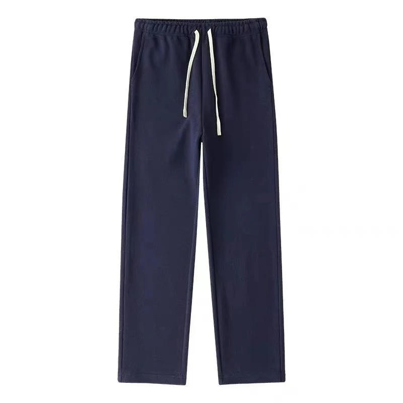 Herren Bequeme Freizeithose mit elastischem Bund und Seitentaschen Drune