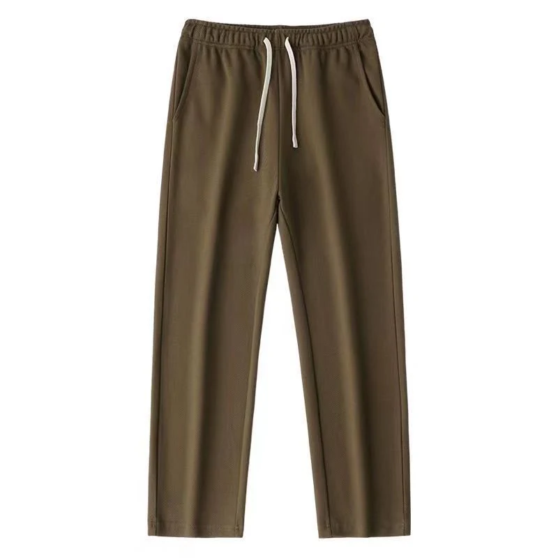 Herren Bequeme Freizeithose mit elastischem Bund und Seitentaschen Drune