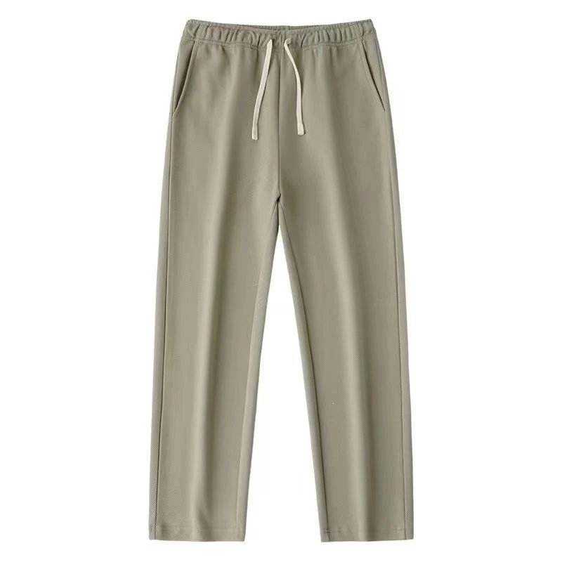 Herren Bequeme Freizeithose mit elastischem Bund und Seitentaschen Drune