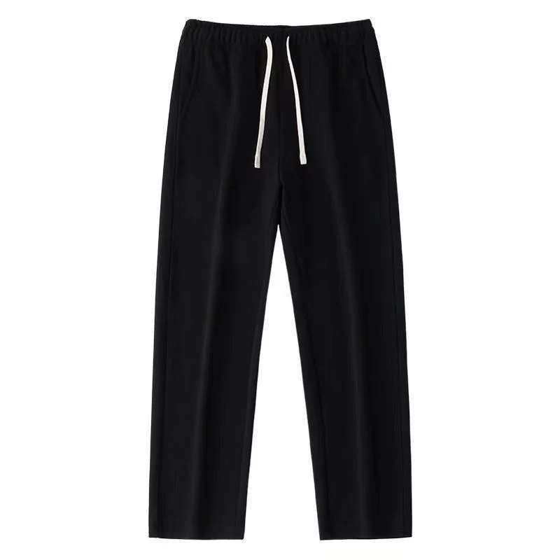 Herren Bequeme Freizeithose mit elastischem Bund und Seitentaschen Drune