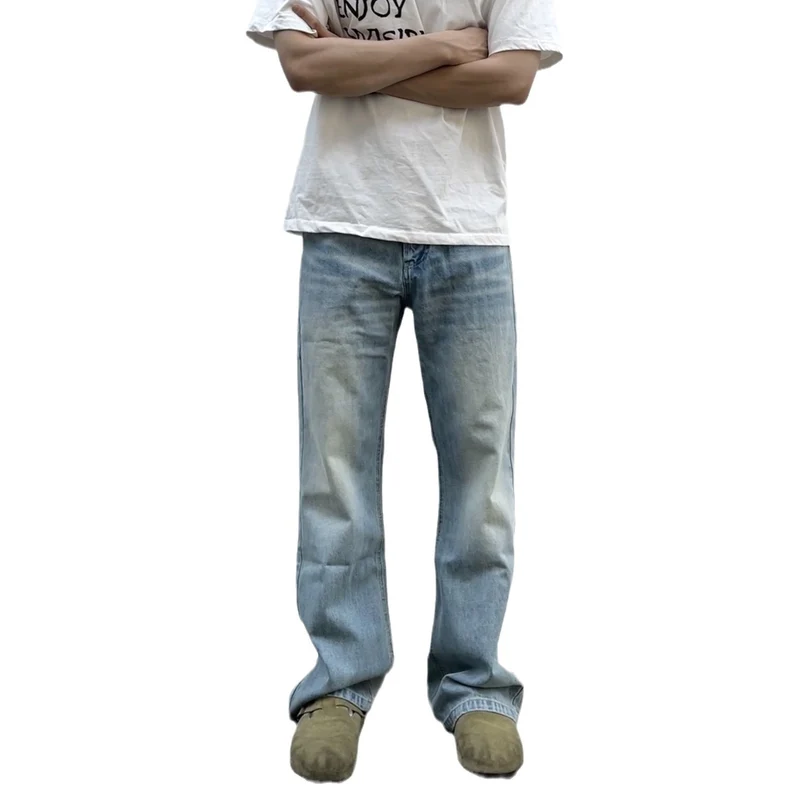 Damen Weitgeschnittene Jeanshose Drune
