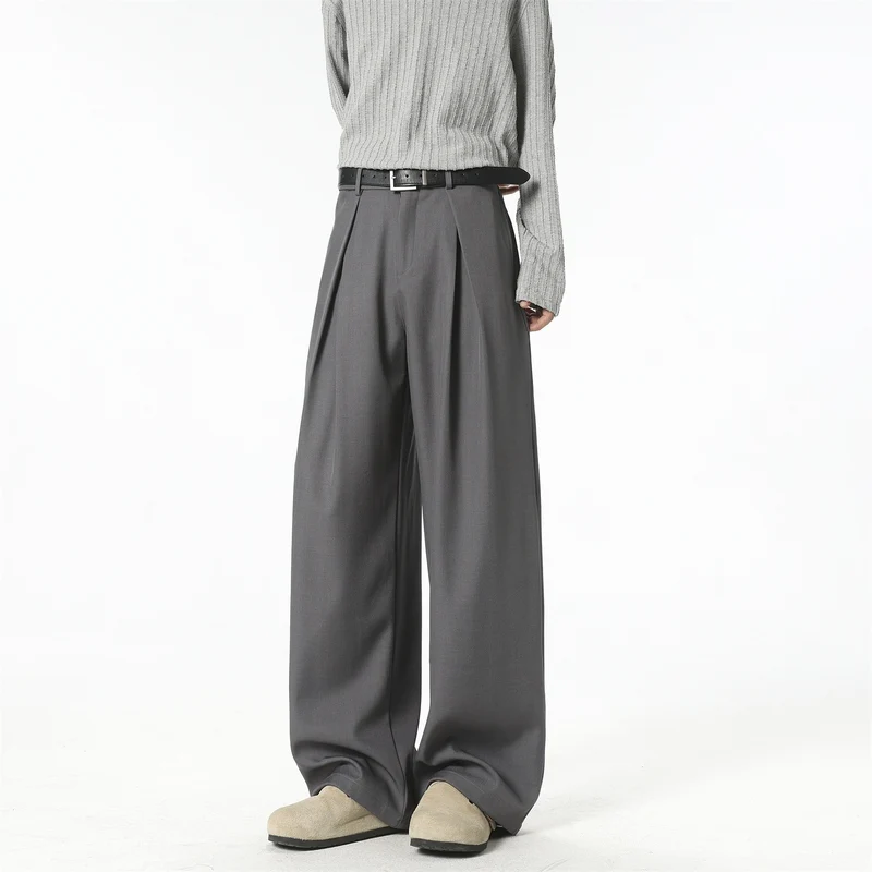 Damen Weitgeschnittene Hochbund-Hose Drune
