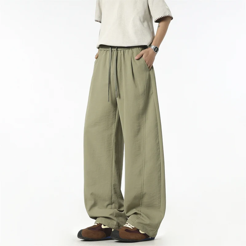 Damen Weit geschnittene Casual-Hose Drune