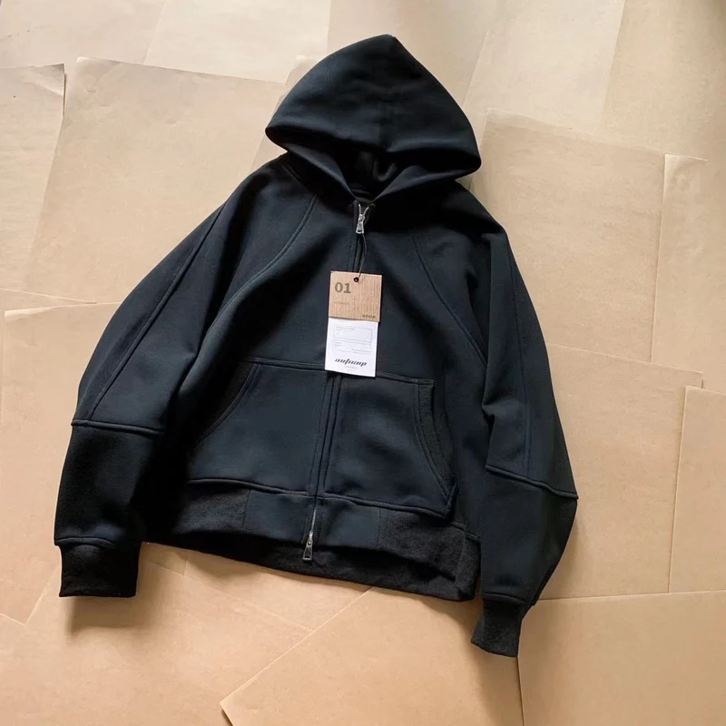 Damen Sportliche Kapuzenjacke Drune