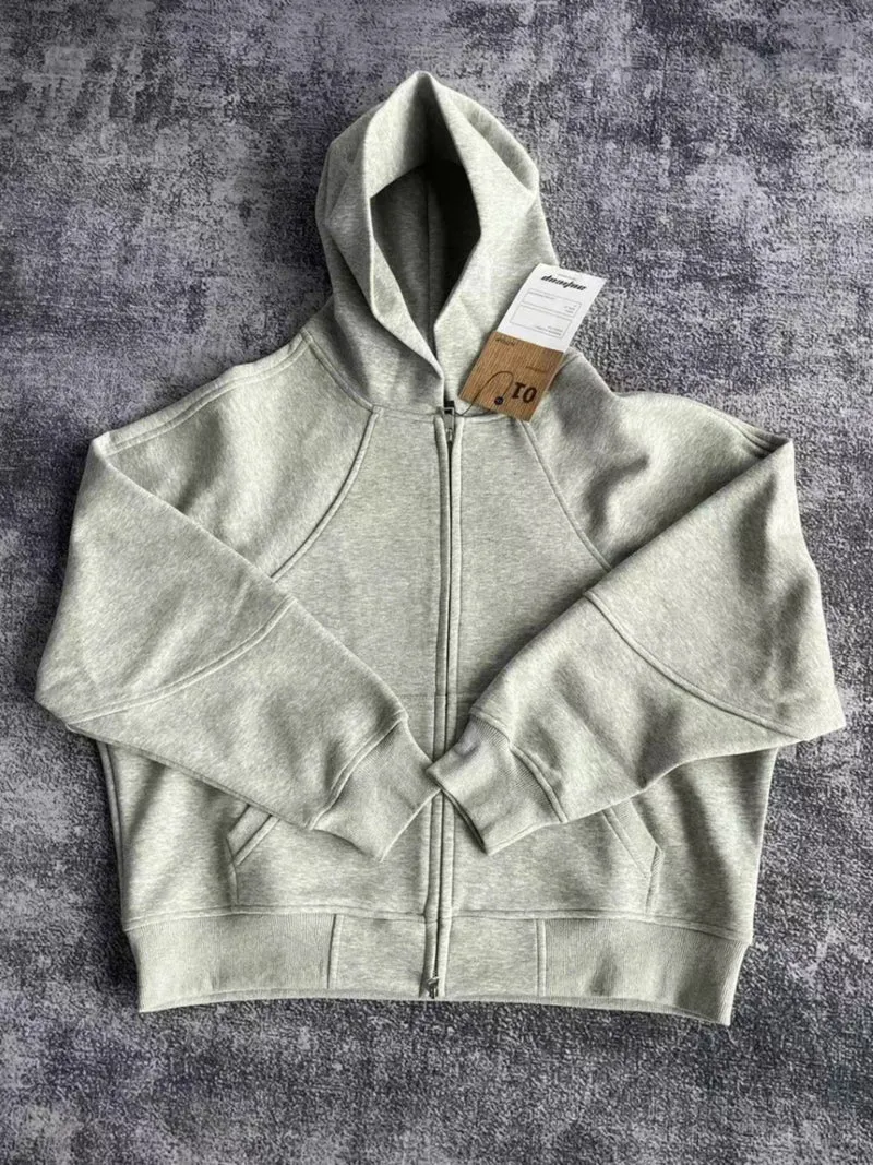 Damen Sportliche Kapuzenjacke Drune