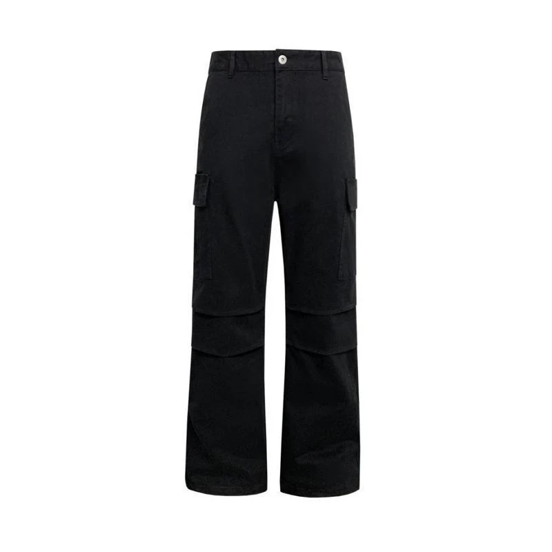 Damen Modische Cargo-Hose mit weitem Schnitt Drune
