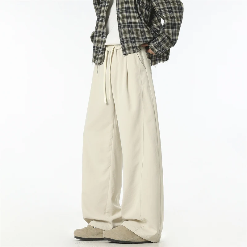 Damen Lässige und bequeme Weitgeschnittene Hose Drune