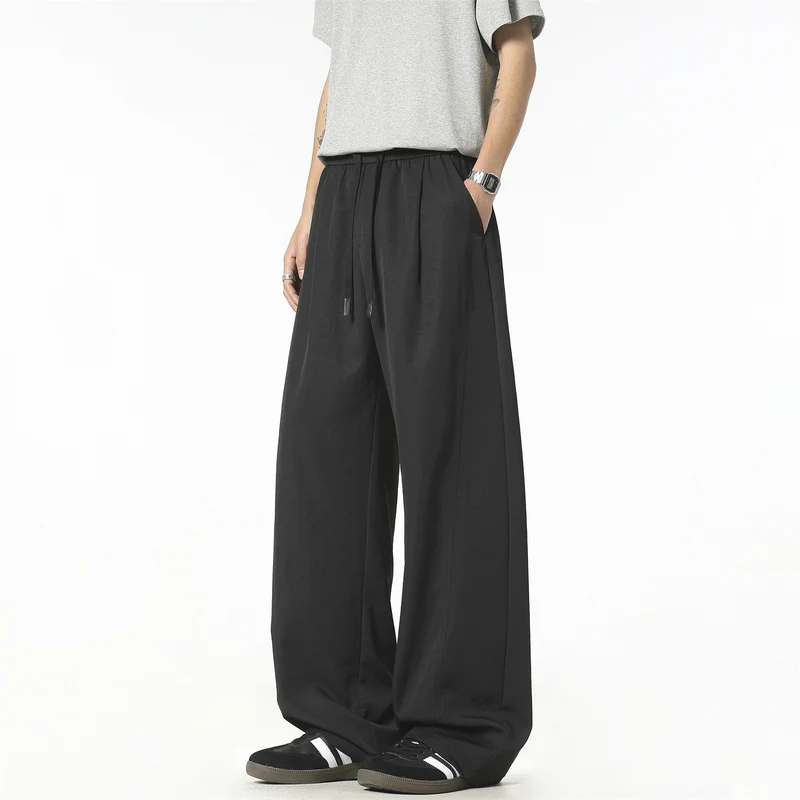 Damen Lässige und bequeme Weitgeschnittene Hose Drune