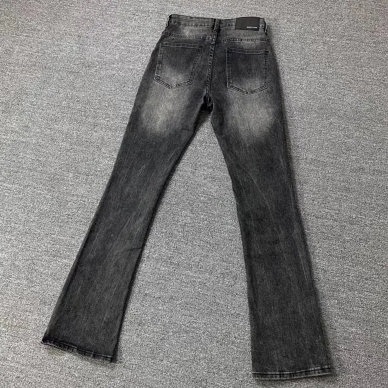Damen Hochwertige Bootcut Jeans Drune