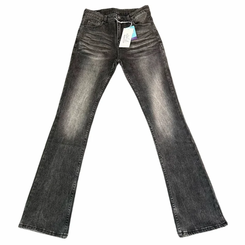 Damen Hochwertige Bootcut Jeans Drune