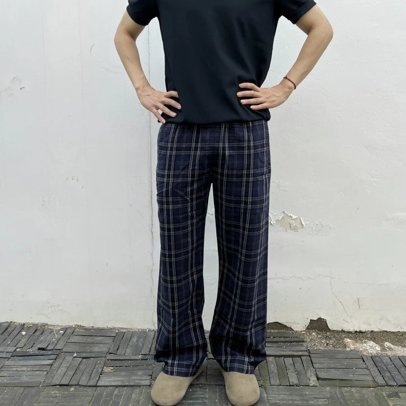 Damen Bequeme Schlafhose aus Flanell Drune