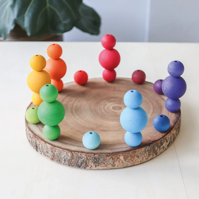Holzkugeln Regenbogen | Grimms