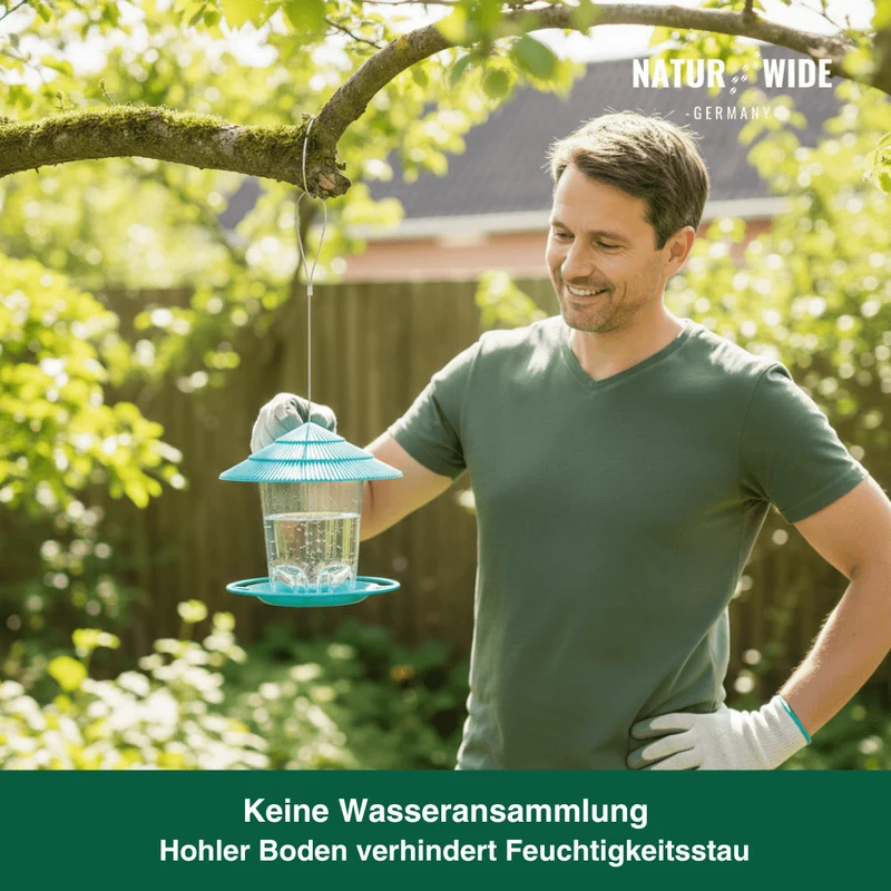 Vogelfutterhaus – Hängende Futterstation für Wildvögel