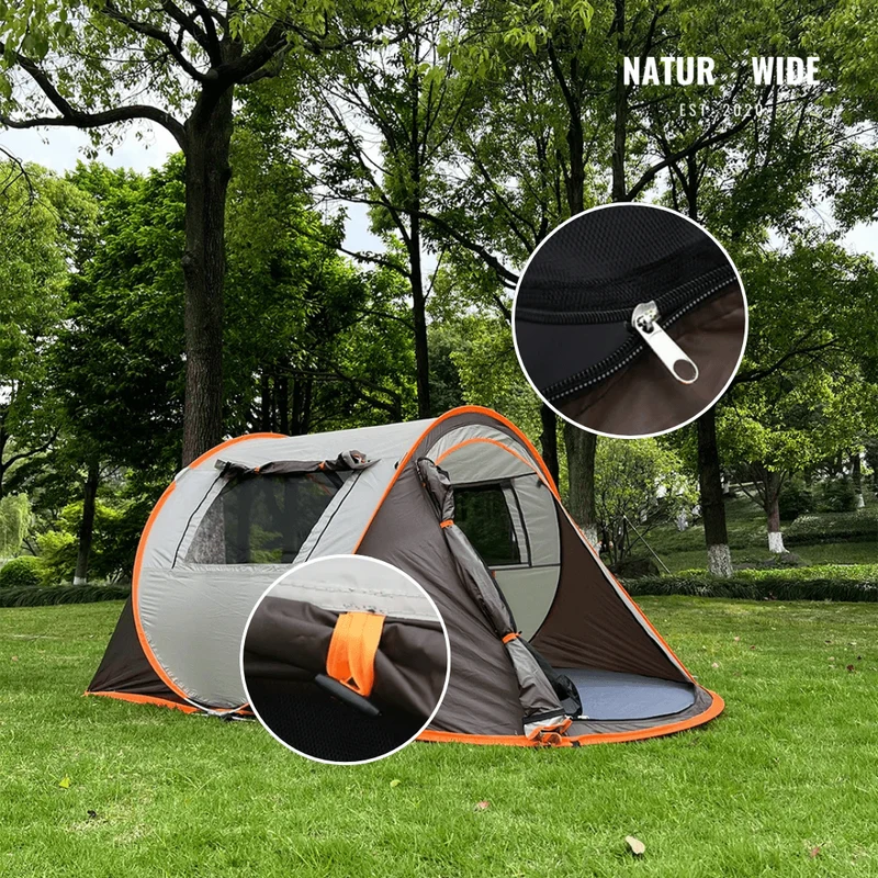 Pop-Up Throw Tent 5-8 Person – Automatic Waterproof Camping Tent