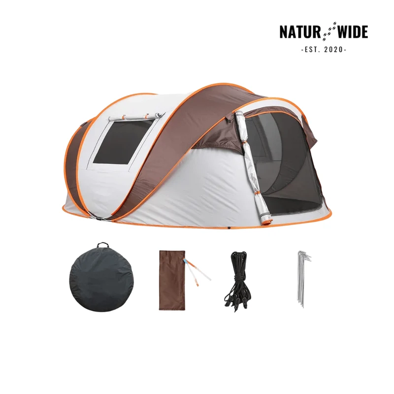 Pop-Up Throw Tent 5-8 Person – Automatic Waterproof Camping Tent