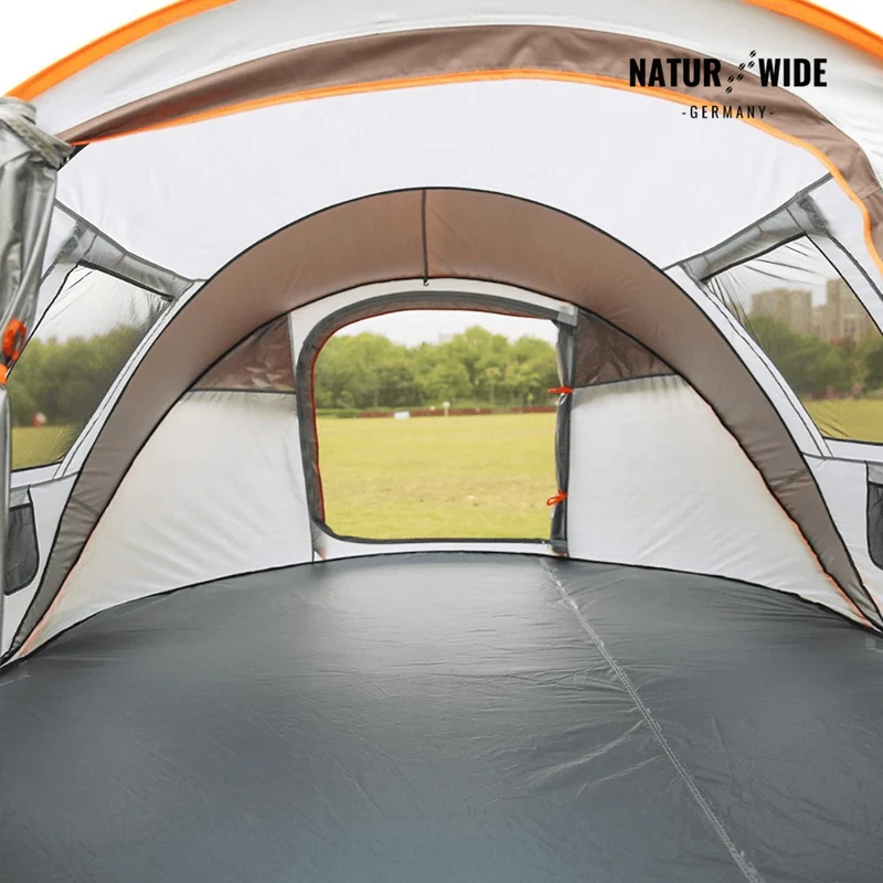 Pop-Up Wurfzelt 5-8 Personen – Automatisches Campingzelt Wasserdicht