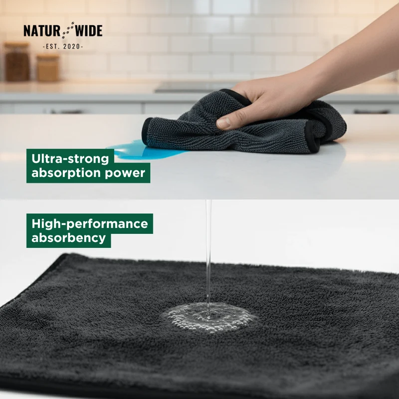 Ultra Drying Towel XXL – Extra Thick & Ultra Absorbent Premium Microfiber