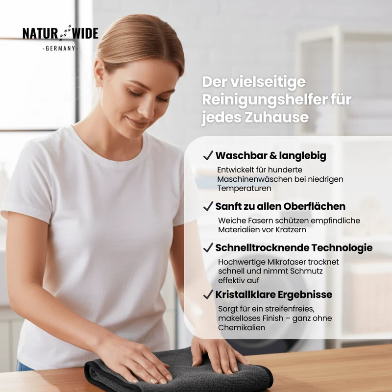 Ultra Trockentuch XXL - Extra Dick & Saugstark Premium Mikrofaser