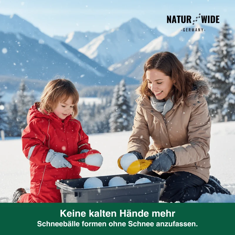 XXL Schneeballzange – Perfekte Schneebälle in Sekunden (36cm)