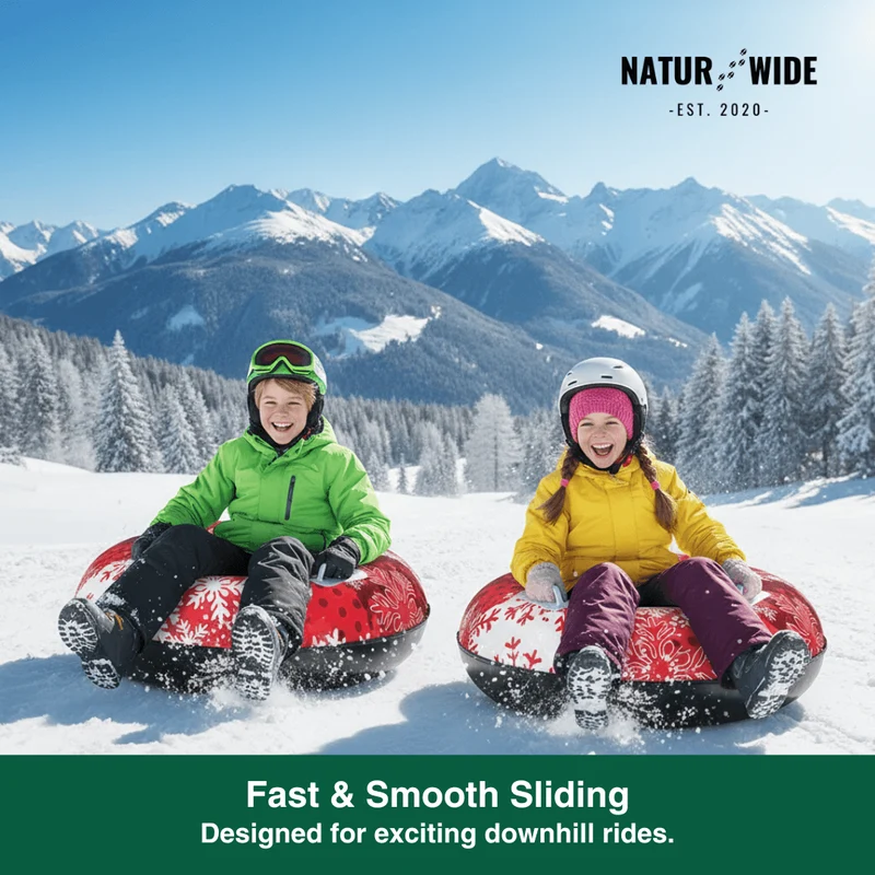 Inflatable Snow Tube – Heavy-Duty Winter Sled