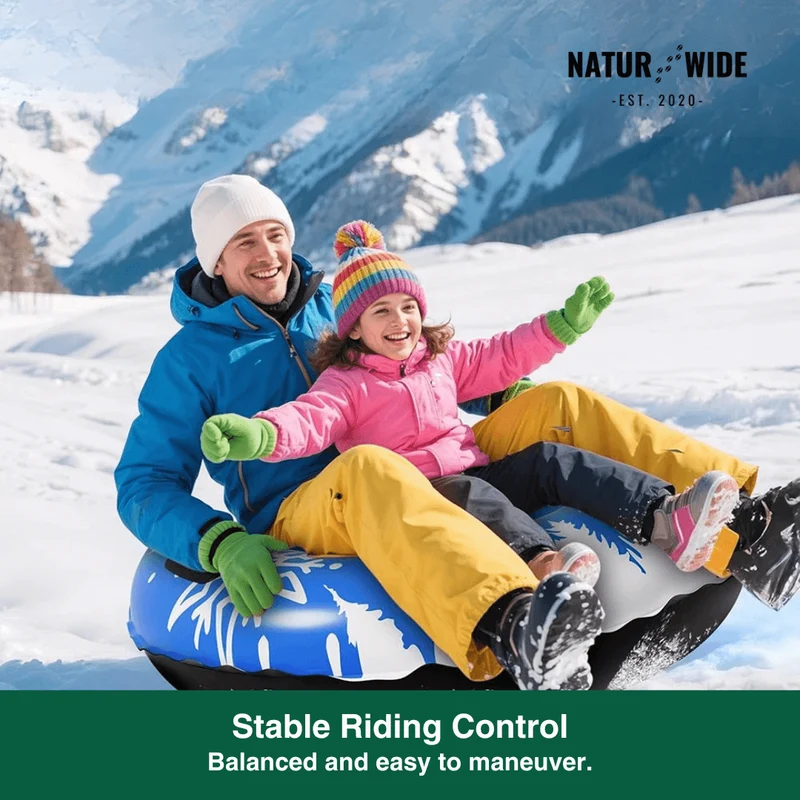 Inflatable Snow Tube – Heavy-Duty Winter Sled