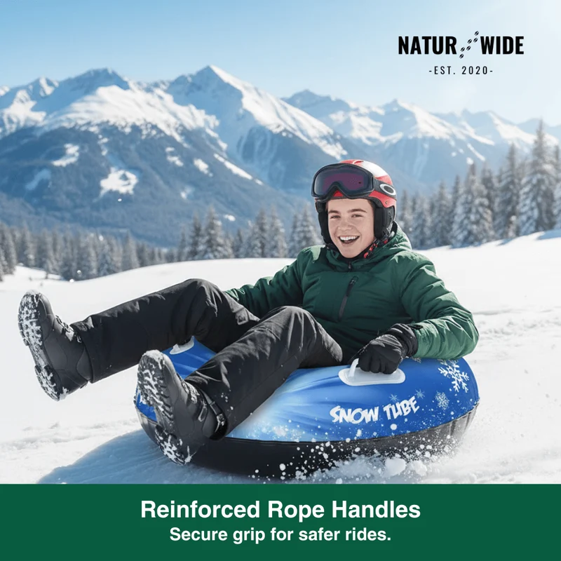 Inflatable Snow Tube – Heavy-Duty Winter Sled