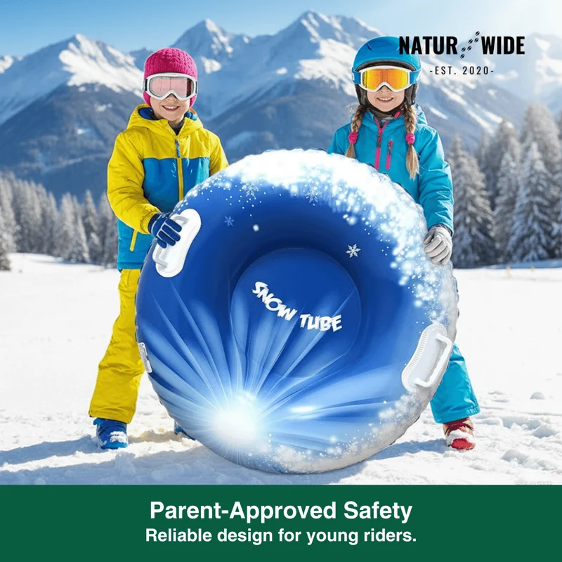 Inflatable Snow Tube – Heavy-Duty Winter Sled