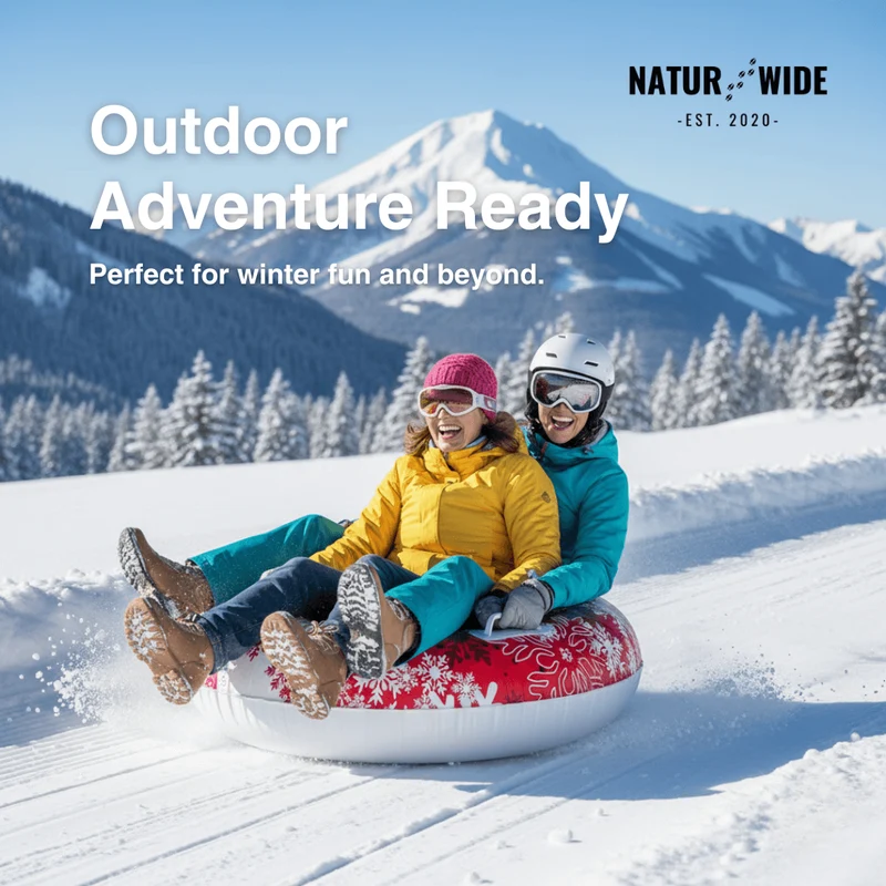Inflatable Snow Tube – Heavy-Duty Winter Sled