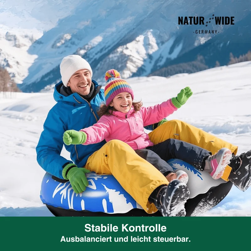 Aufblasbarer Schnee-Reifen – Robuster Winter-Schlitten