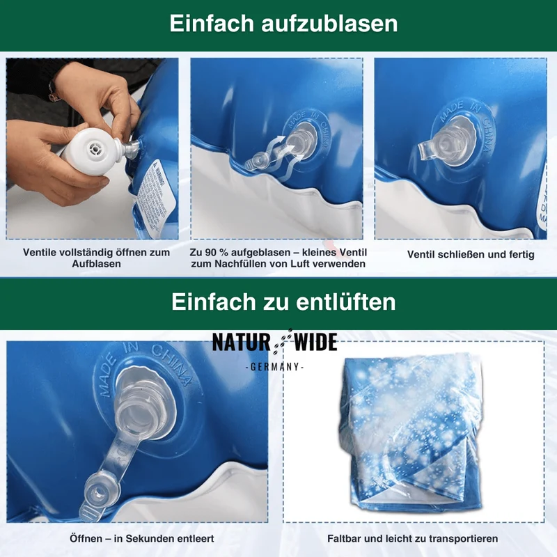 Aufblasbarer Schnee-Reifen – Robuster Winter-Schlitten