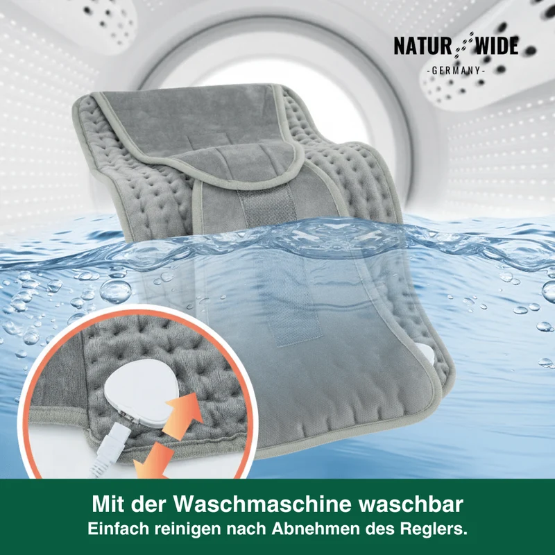 Elektrischer Heizgürtel Rücken – 9 Wärmestufen & Timer
