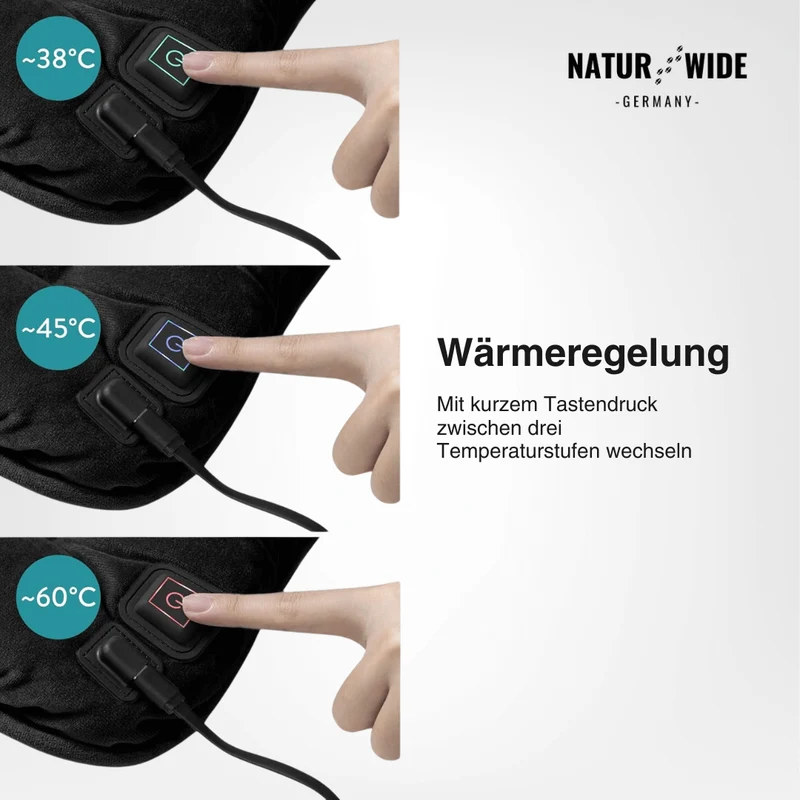 USB Beheiztes Sitzkissen 45cm – Heizmatte für Büro, Auto & Tier
