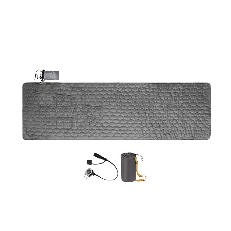 Beheizbare Isomatte USB – 5 Heizzonen Camping (198 x 61 cm)