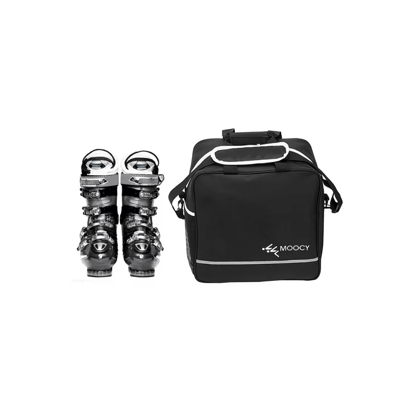 2-Piece Ski Bag Set – Ski Carrier & Boot Bag Combo (Adjustable up to 80")