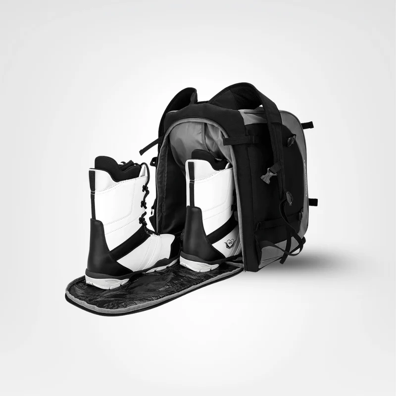 2200oz Ski Boot Bag Backpack – Large Capacity for Helmet, Boots & Gear